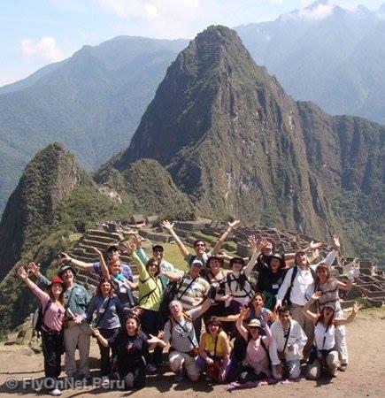 Álbum de fotos: Chegada do grupo em Machu Picchu
