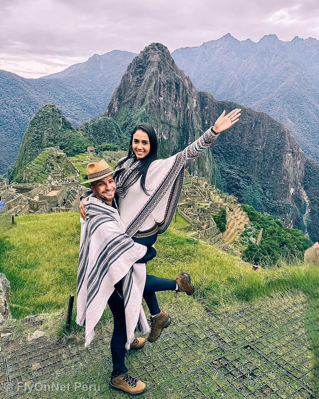 Álbum de fotos: Caminhantes em Machu Picchu