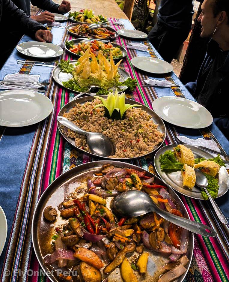 Álbum de fotos: Almoço durante a caminhada