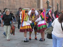 Dançarinas em Cuzco