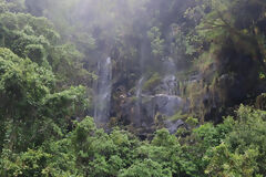 Cachoeiras atrás das cúpulas